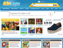 Tablet Screenshot of achejogos.com